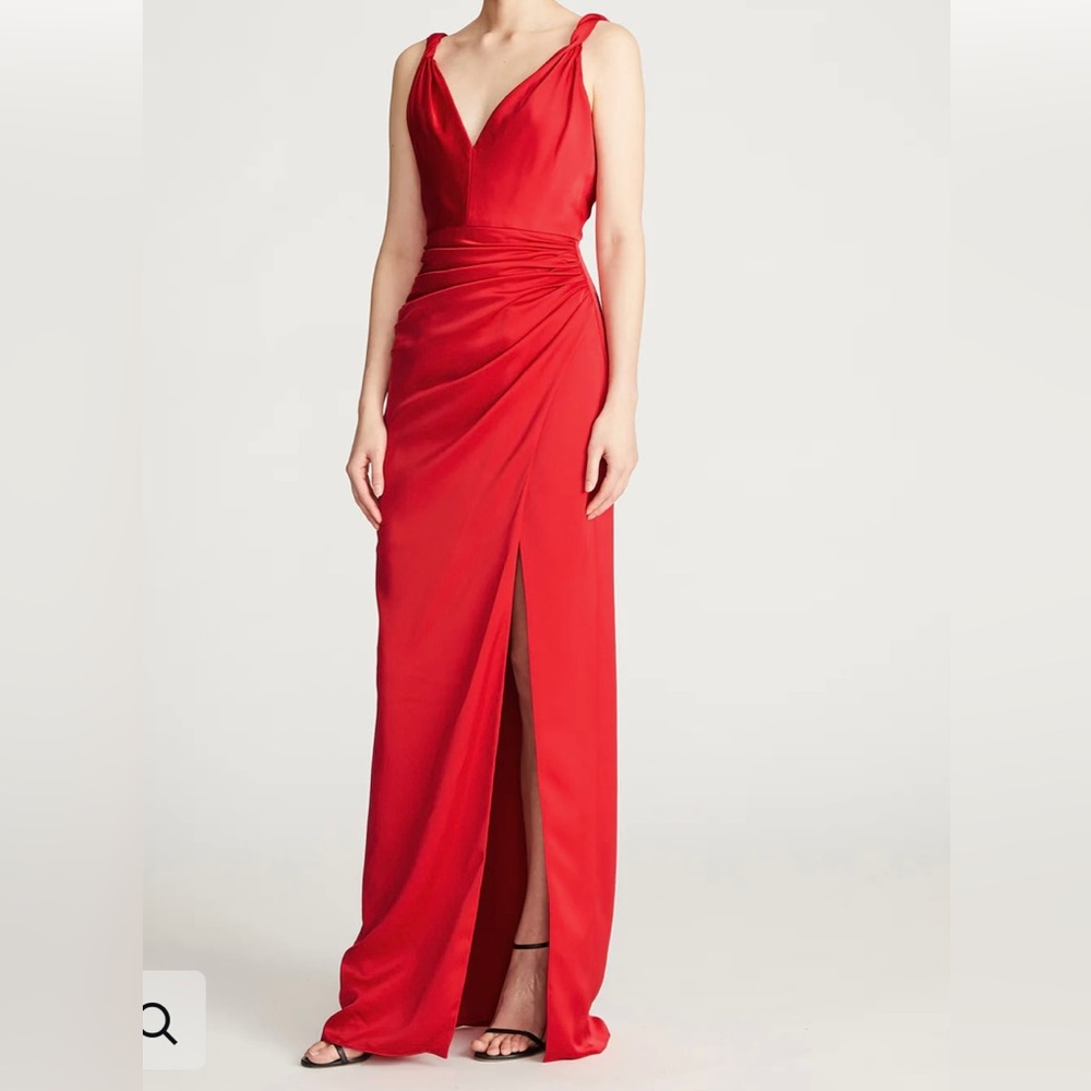 Halston YVETTE GOWN‎ IN SATIN